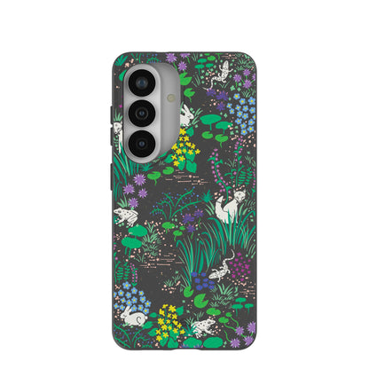 Black Midnight Pond Samsung Galaxy S26 Case