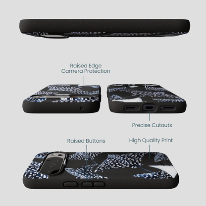 Black Midnight Rays Google Pixel 10 Pro XL Case