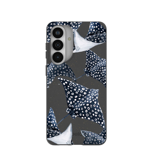Black Midnight Rays Samsung Galaxy S26+(Plus) Case