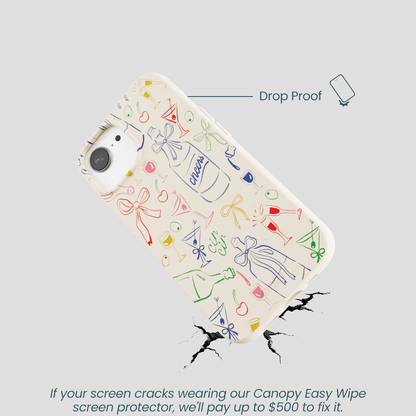 Seashell Midnight Toast iPhone 16e/17e Case