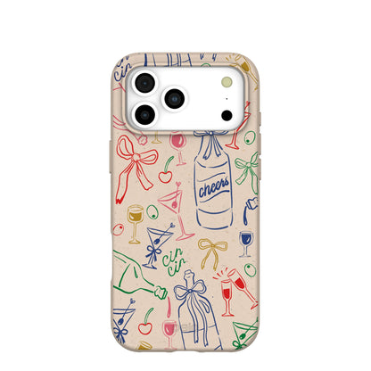 Seashell Midnight Toast iPhone 17 Pro Max Case