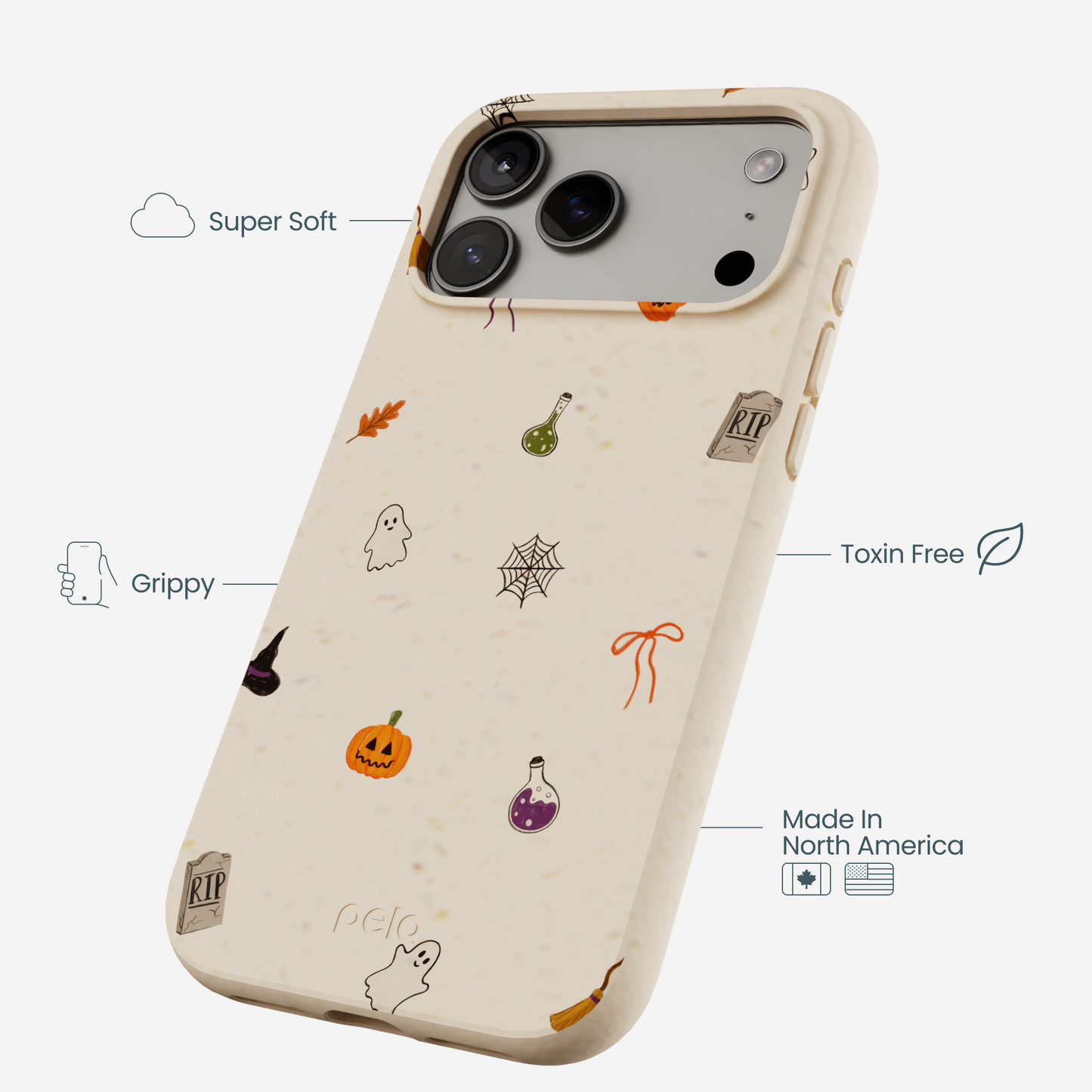 Seashell Mini Halloween iPhone 17 Pro Max Case