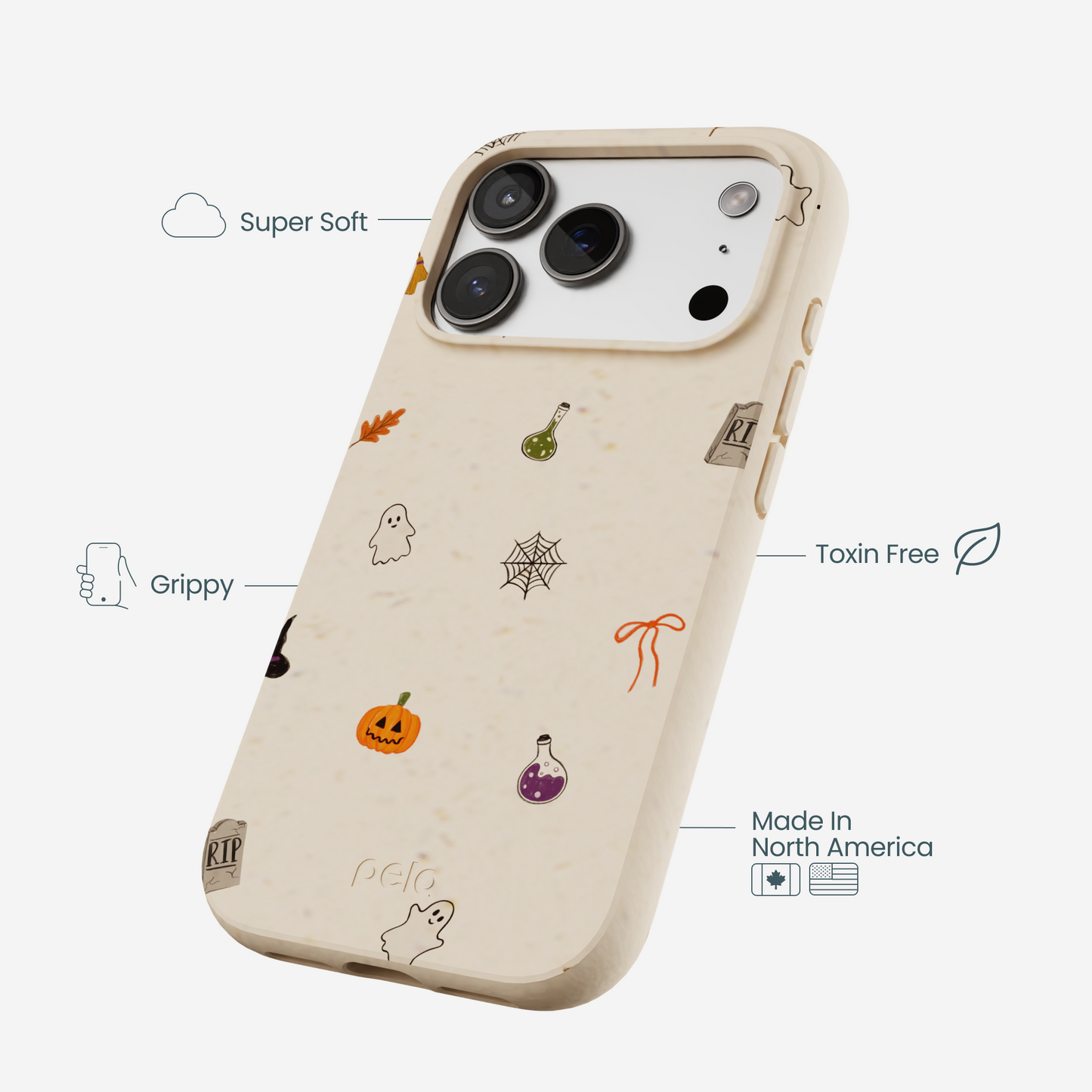 Seashell Mini Halloween iPhone 17 Pro Case