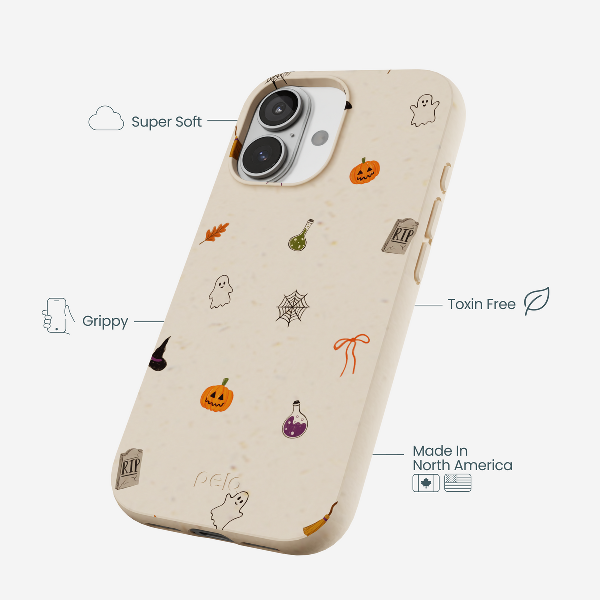 Seashell Mini Halloween iPhone 17 Case