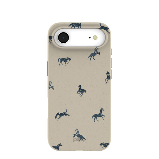 London Fog Mini Horses iPhone Air Case