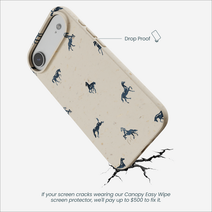 London Fog Mini Horses iPhone Air Case