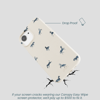 London Fog Mini Horses iPhone 16e/17e Case