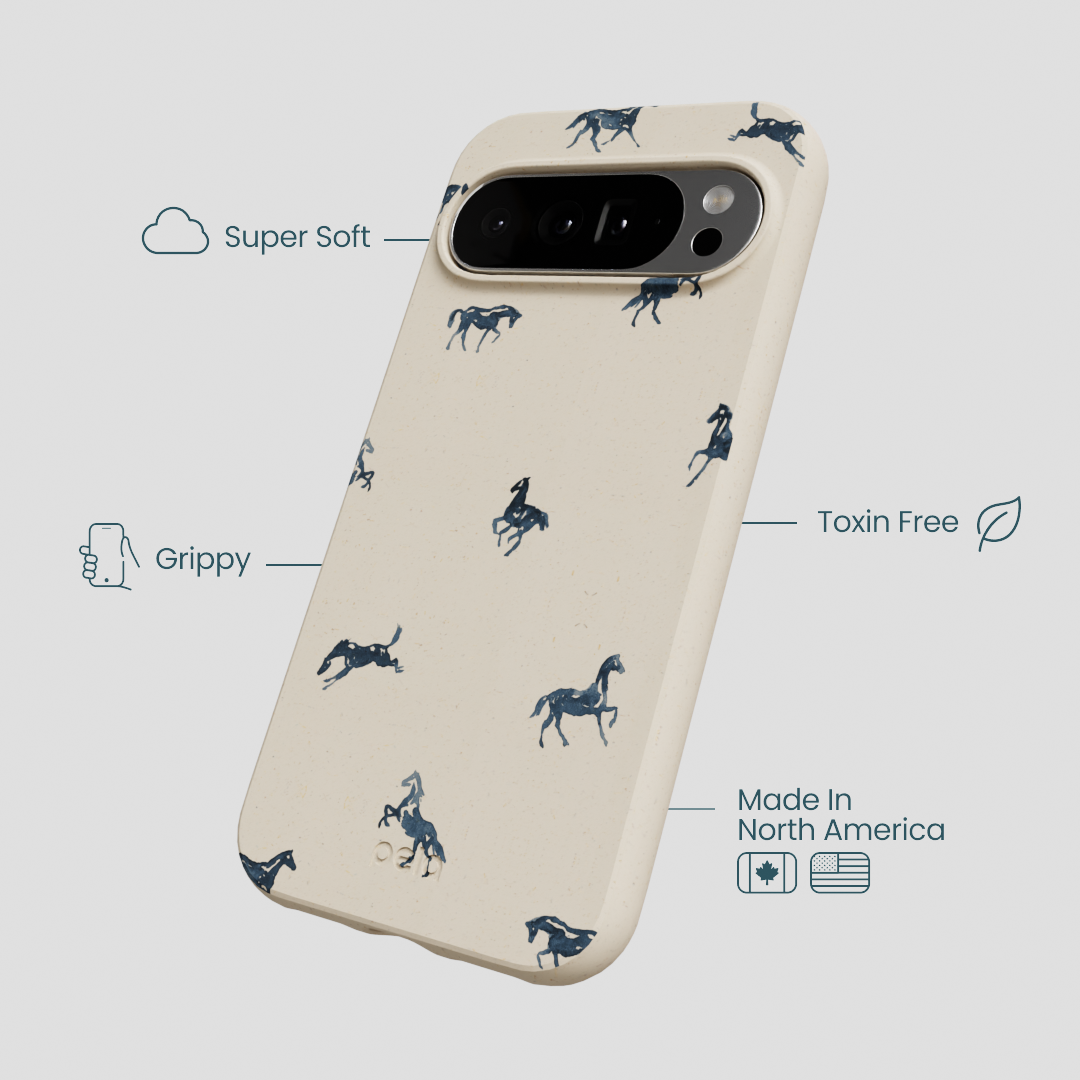 London Fog Mini Horses Google Pixel 10 Pro XL Case