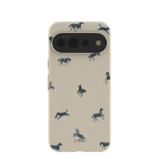 London Fog Mini Horses Google Pixel 11 Pro XL Case