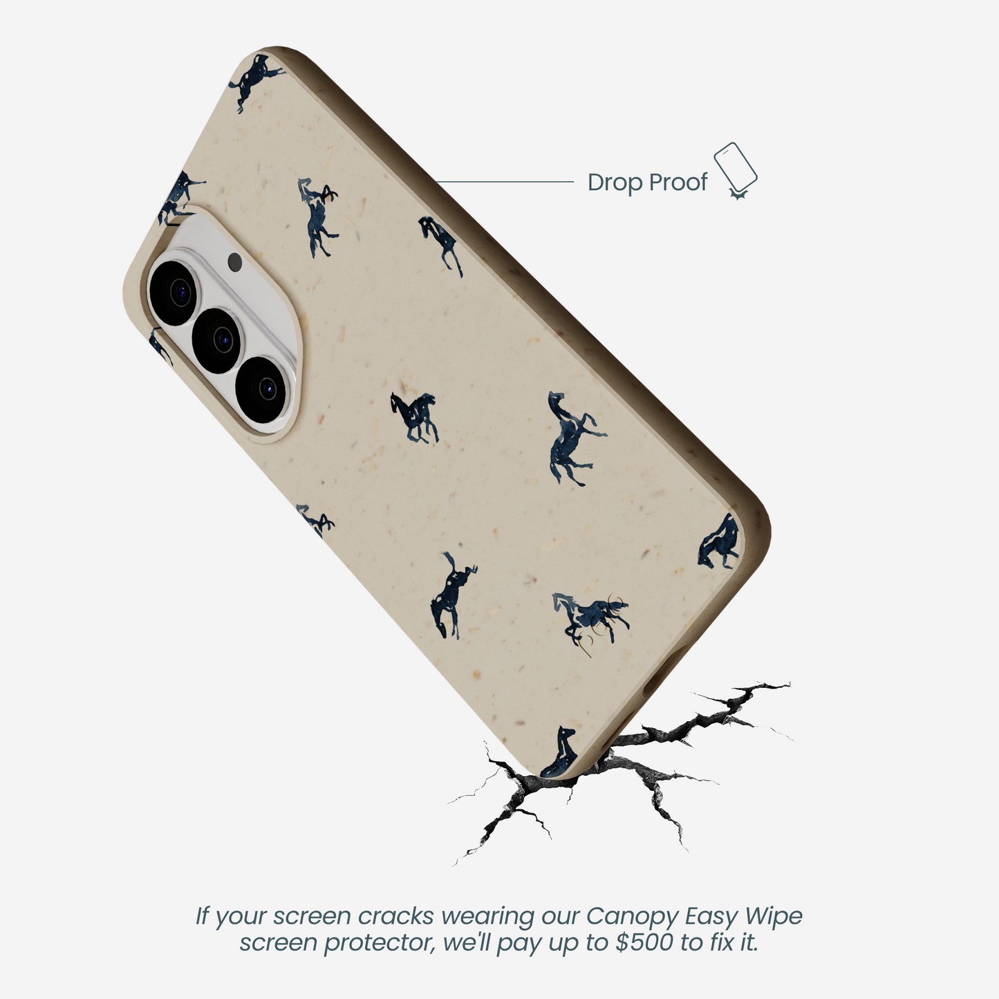 London Fog Mini Horses Samsung Galaxy S26 Case