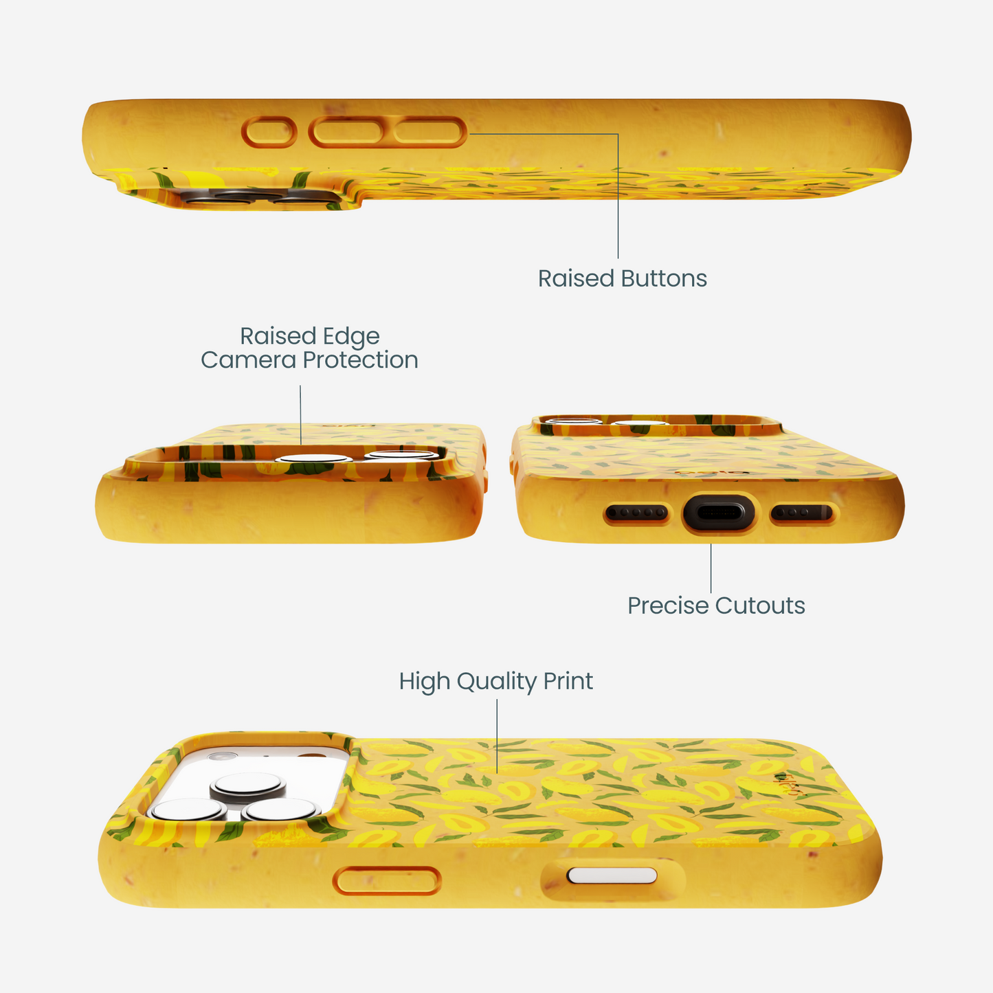 Honey Mini Mangoes iPhone 17 Pro Case