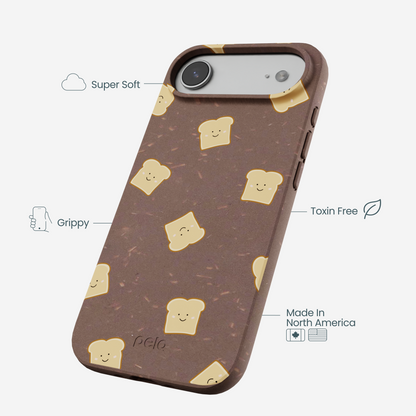 Chocolate Brown Mini Toast iPhone Air Case