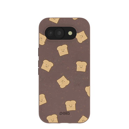 Chocolate Brown Mini Toast Google Pixel 10a Case