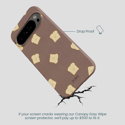 Chocolate Brown Mini Toast Google Pixel 10 Pro XL Case