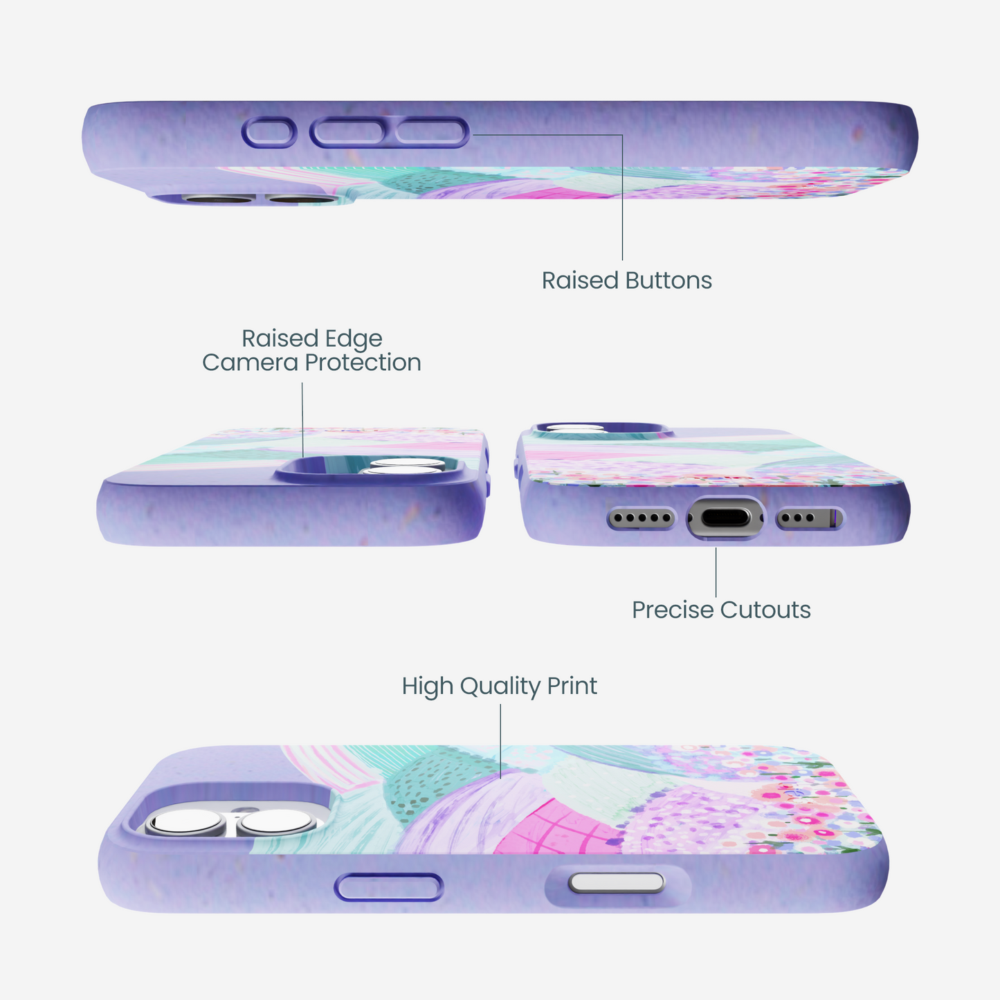 Lavender Misty Mauve iPhone 17 Case