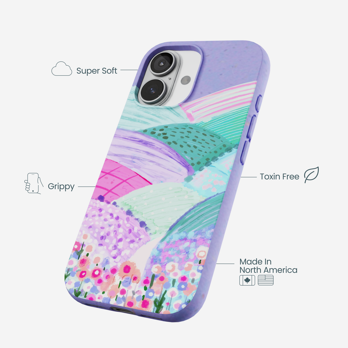 Lavender Misty Mauve iPhone 17 Case