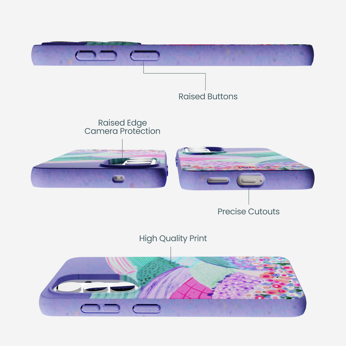 Lavender Misty Mauve Samsung Galaxy S26 Case