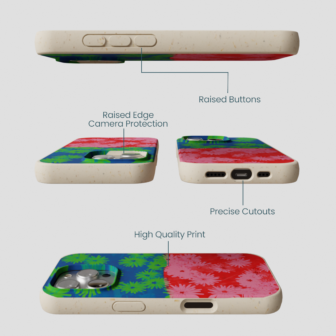 London Fog Mod Floral iPhone 16 Pro Case