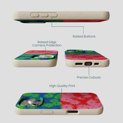 London Fog Mod Floral iPhone 16 Pro Case