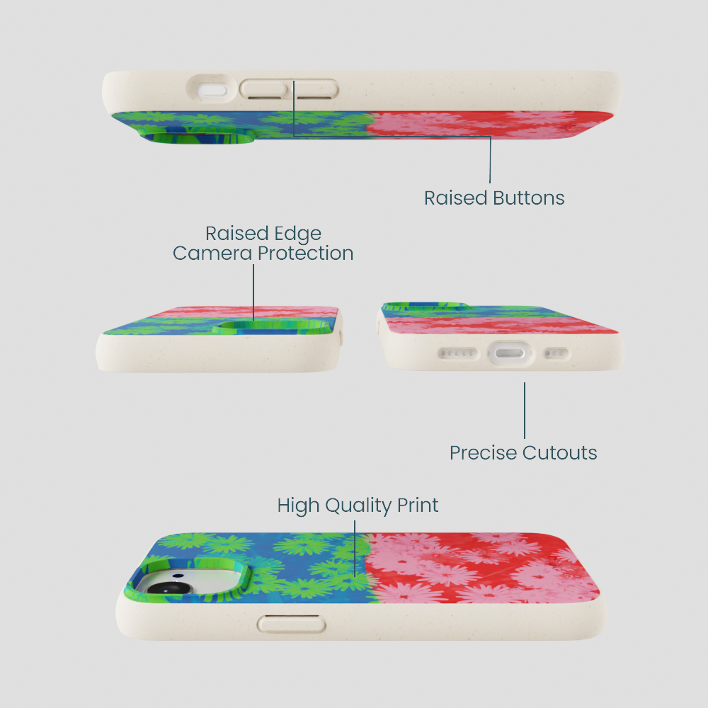 London Fog Mod Floral iPhone 16e/17e Case