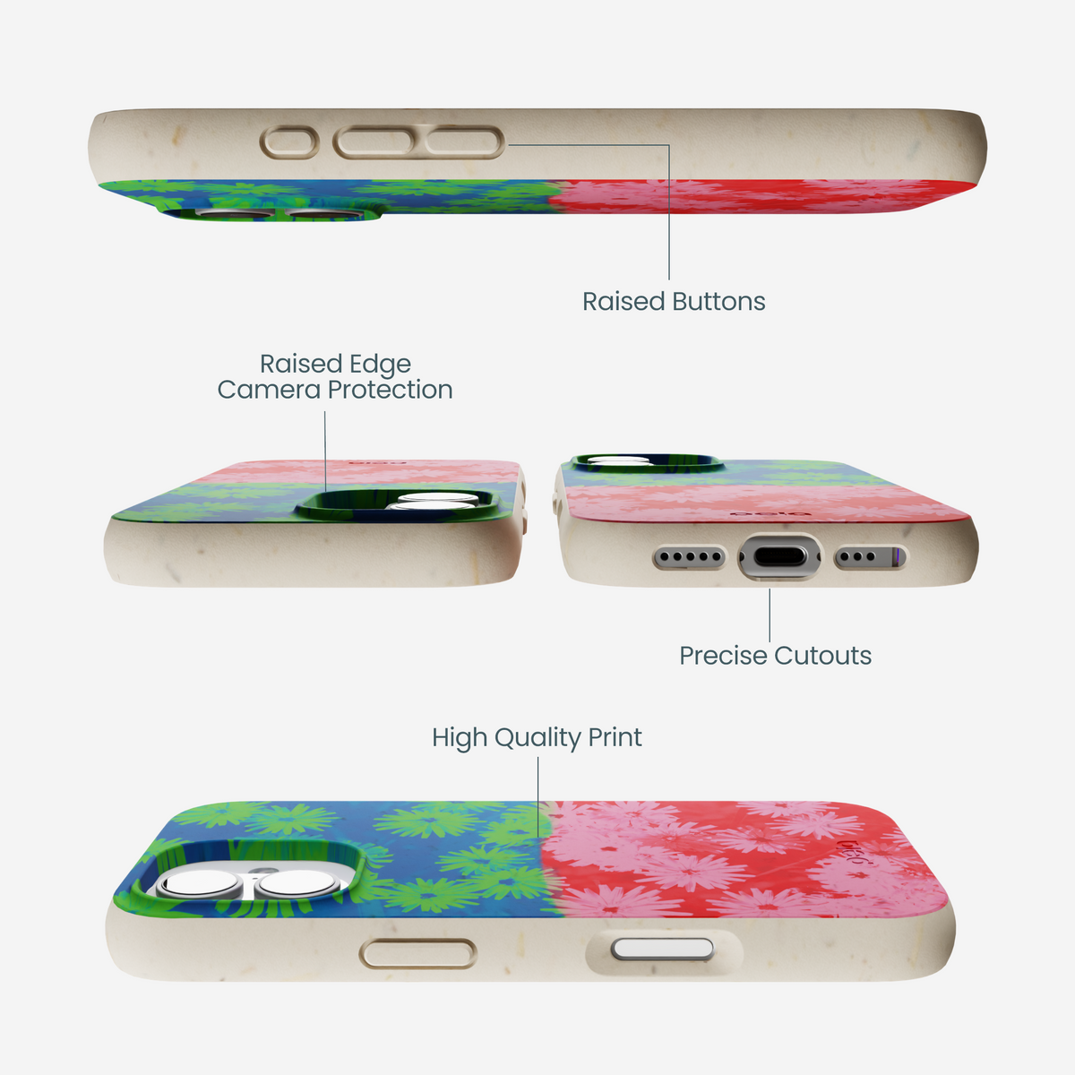 London Fog Mod Floral iPhone 17 Case