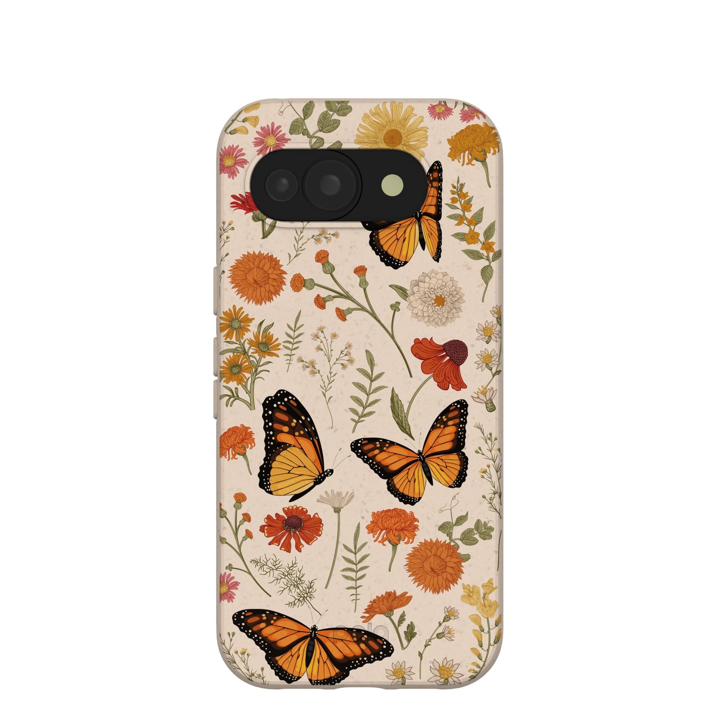 Seashell Monarch Butterfly Google Pixel 10a Case