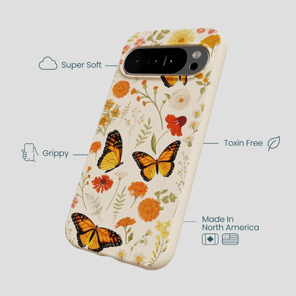 Seashell Monarch Butterfly Google Pixel 10 Pro XL Case