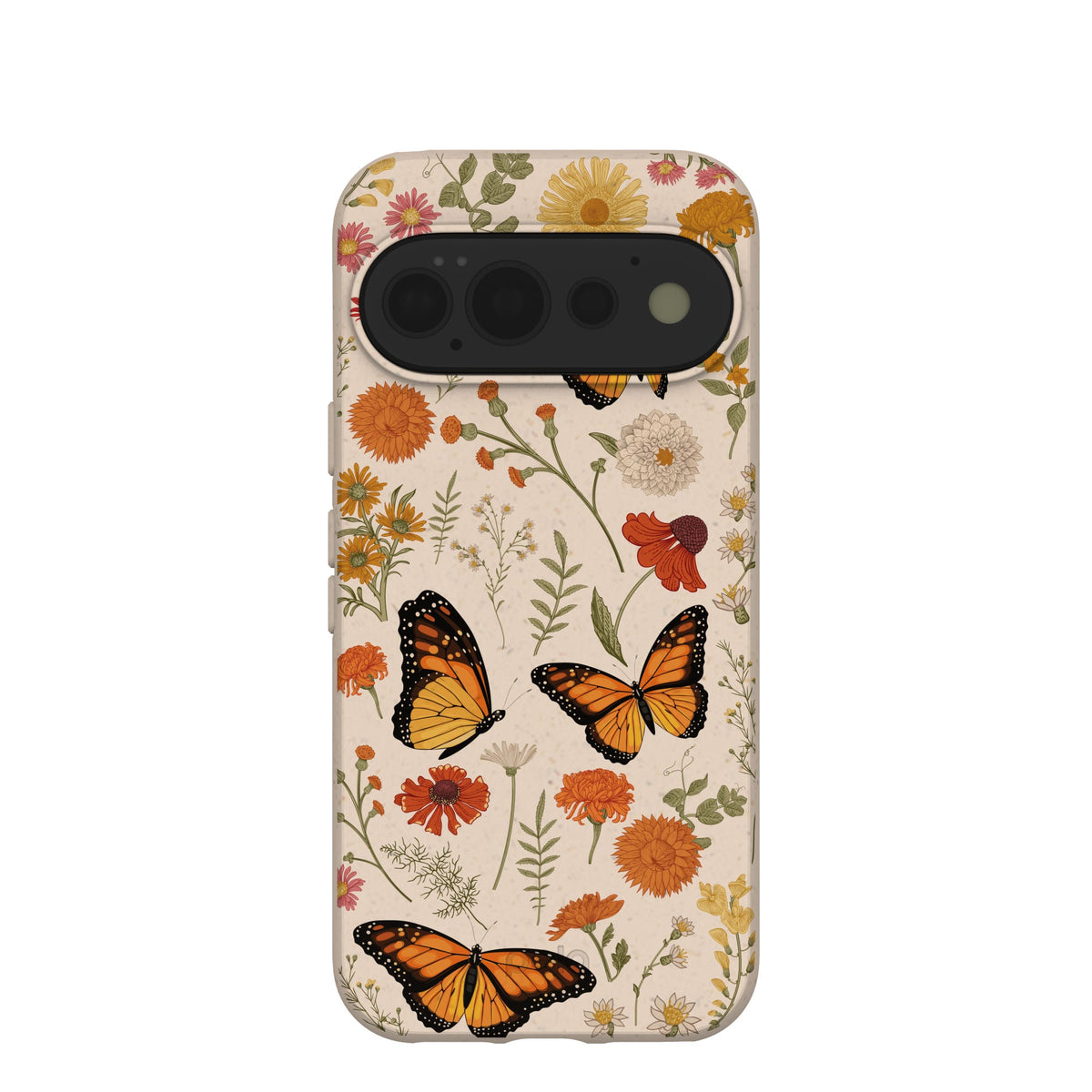 Seashell Monarch Butterfly Google Pixel 11 Pro Case