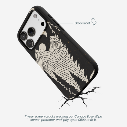 Black Moonlight Peaks iPhone 17 Pro Case