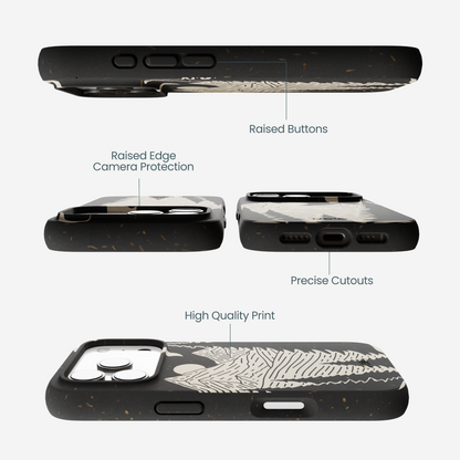 Black Moonlight Peaks iPhone 17 Pro Case