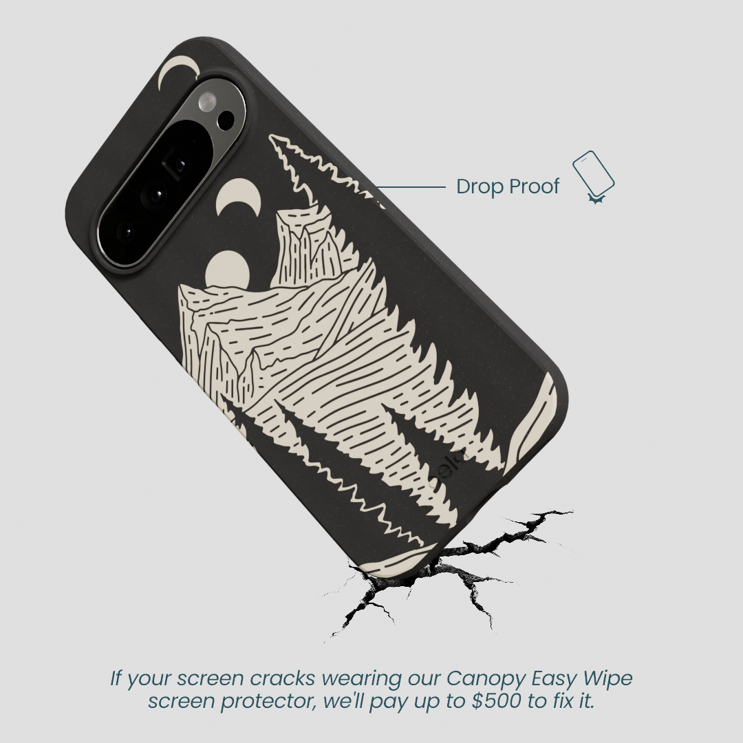 Black Moonlight Peaks Google Pixel 10 Pro XL Case