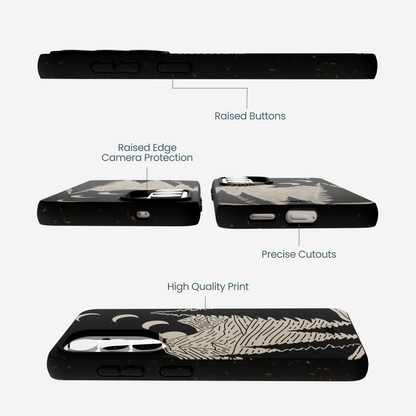 Black Moonlight Peaks Samsung Galaxy S26 Case