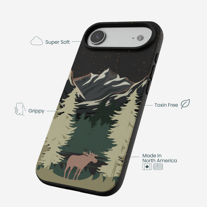 Black Moose Mountain iPhone Air Case