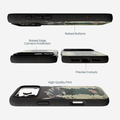 Black Moose Mountain iPhone 17 Pro Max Case