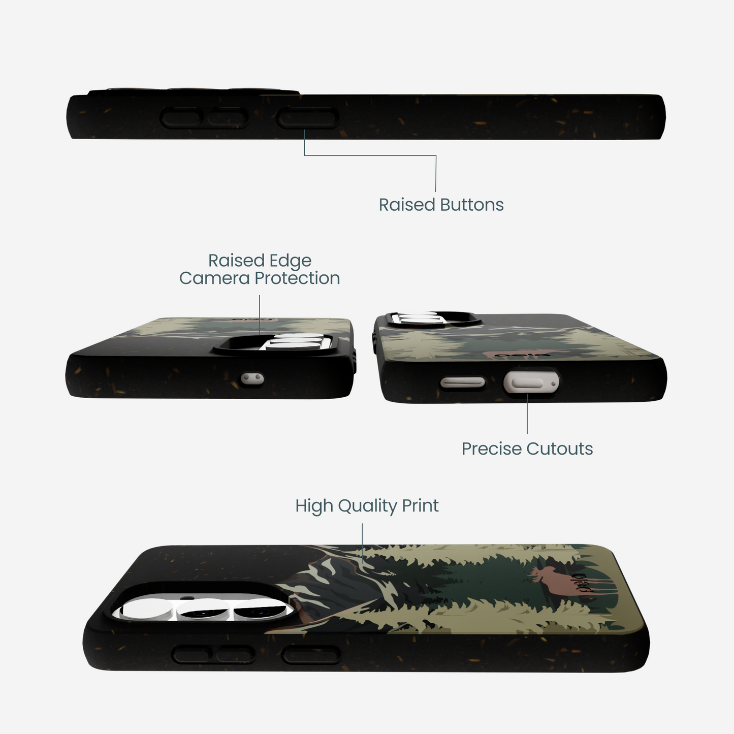 Black Moose Mountain Samsung Galaxy S26 Case