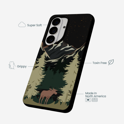 Black Moose Mountain Samsung Galaxy S26 Case