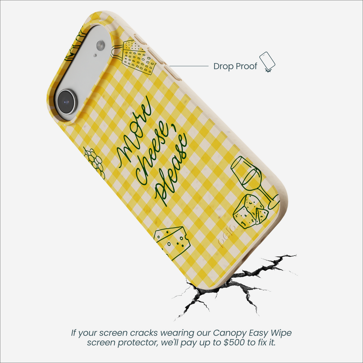 Seashell More Cheese iPhone Air Case