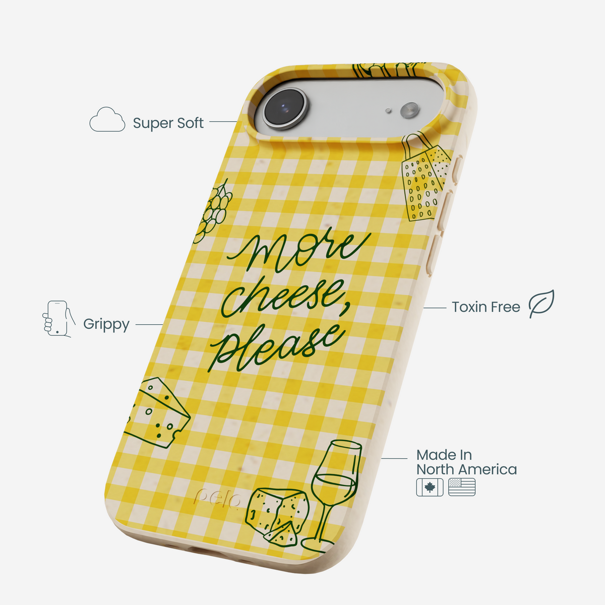 Seashell More Cheese iPhone Air Case