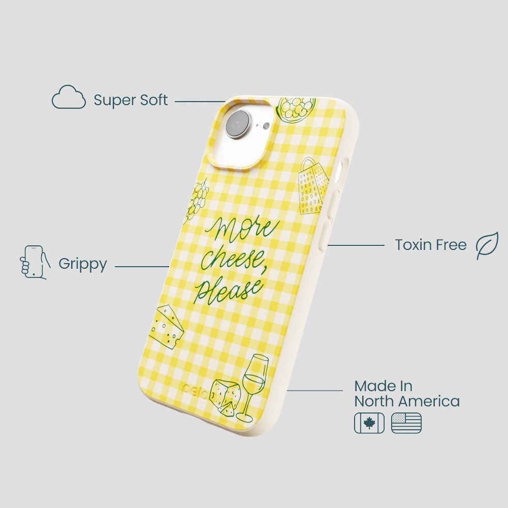 Seashell More Cheese iPhone 16e/17e Case
