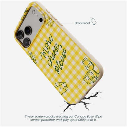 Seashell More Cheese iPhone 17 Pro Max Case