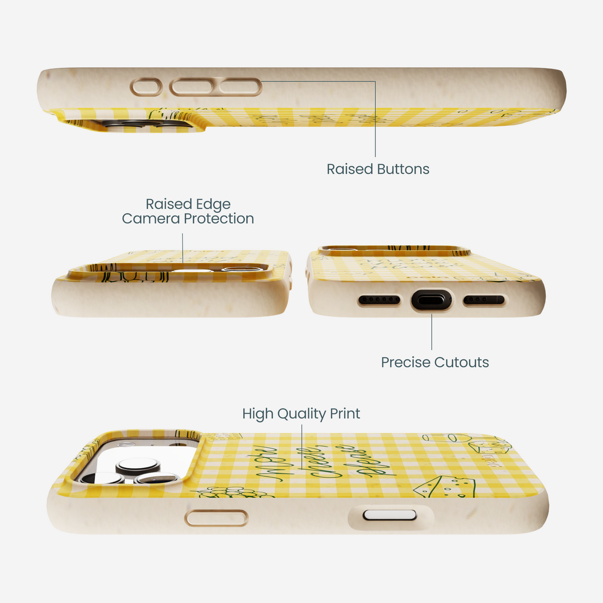 Seashell More Cheese iPhone 17 Pro Max Case