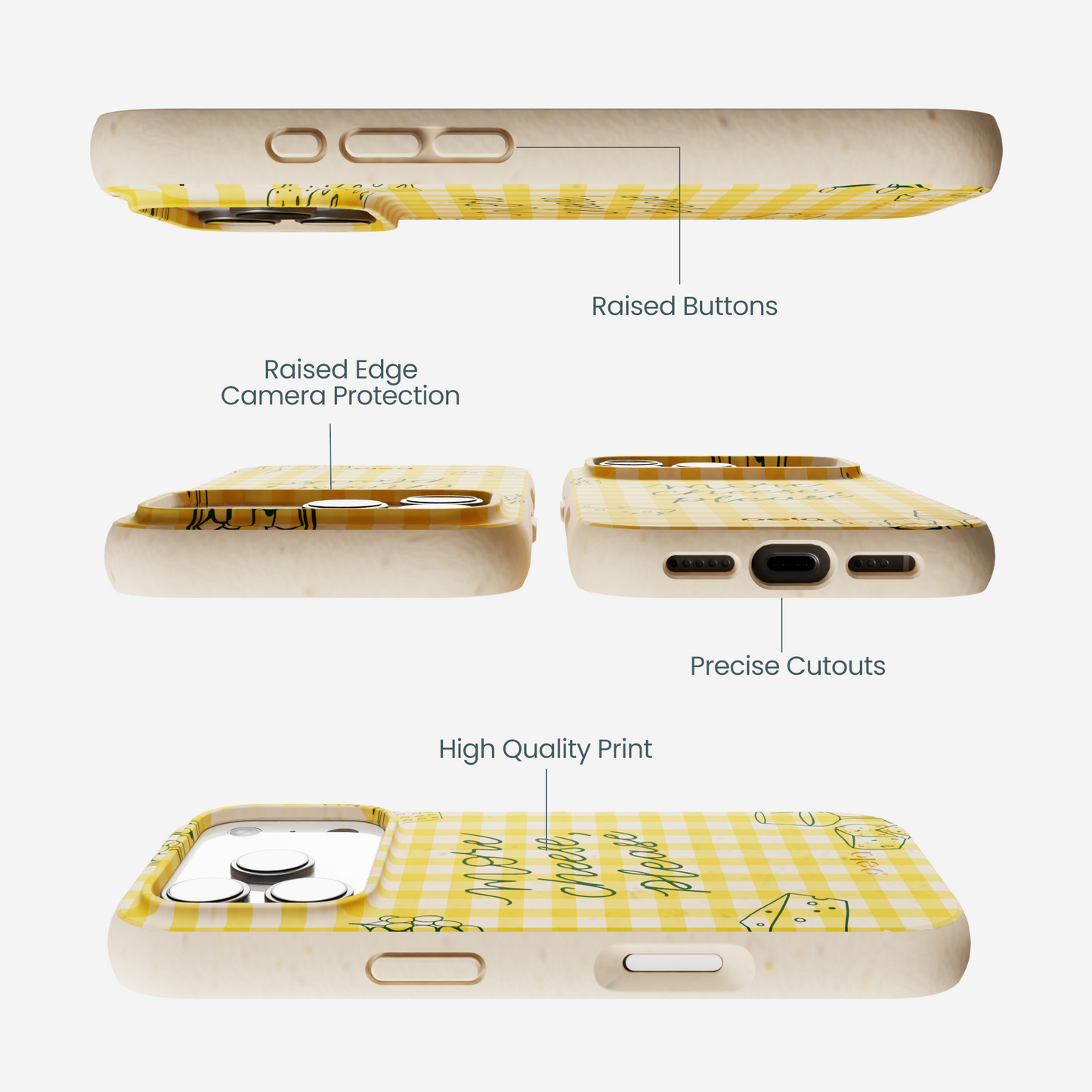 Seashell More Cheese iPhone 17 Pro Case
