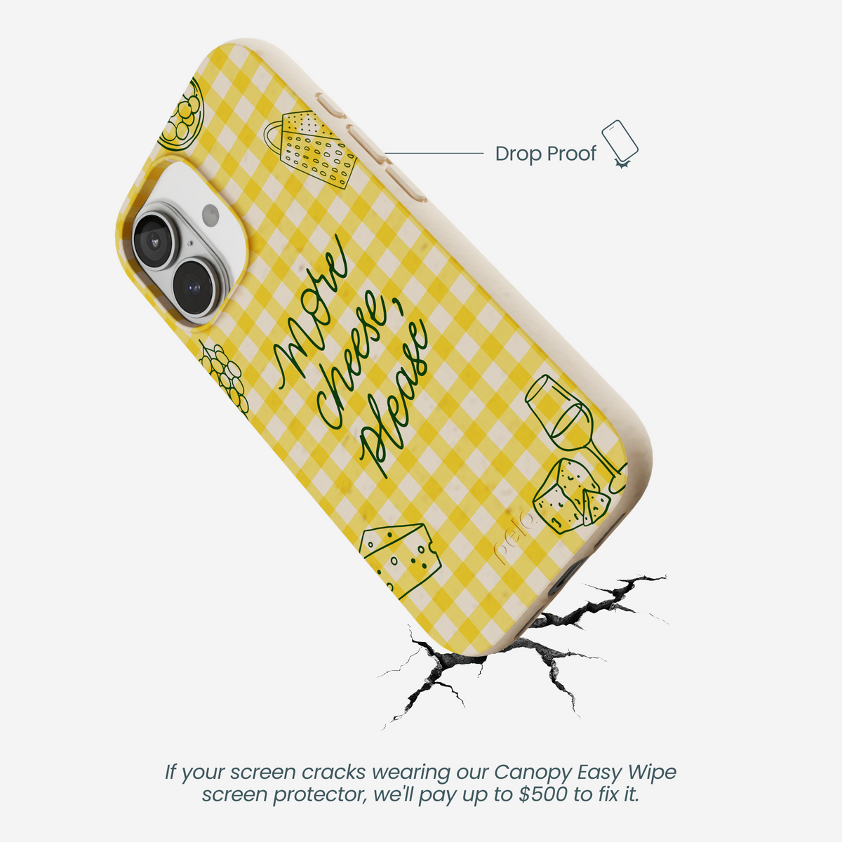 Seashell More Cheese iPhone 17 Case