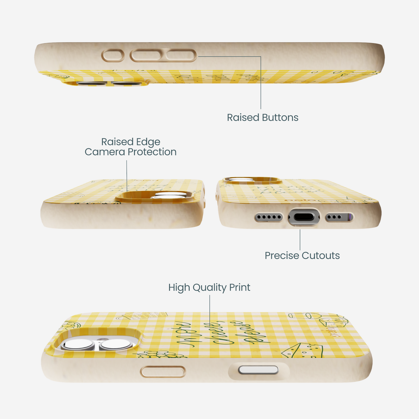 Seashell More Cheese iPhone 17 Case