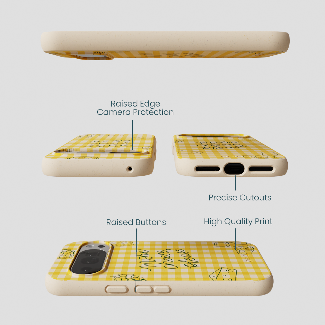 Seashell More Cheese Google Pixel 10/10 Pro Case
