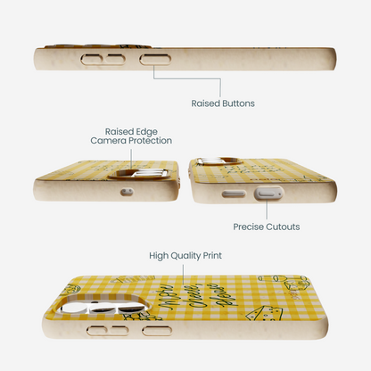Seashell More Cheese Samsung Galaxy S26 Case