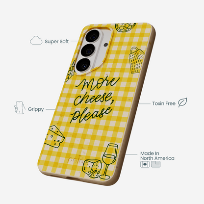 Seashell More Cheese Samsung Galaxy S26 Case