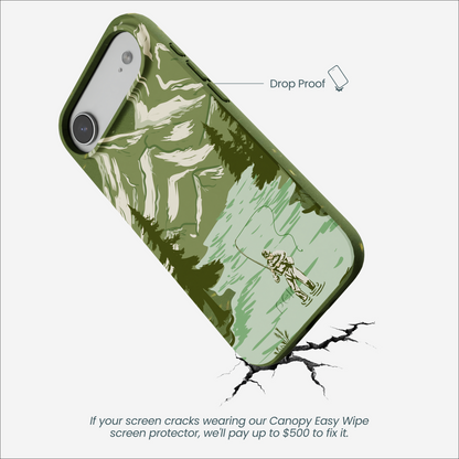 Forest Floor Morning Fishing iPhone Air Case