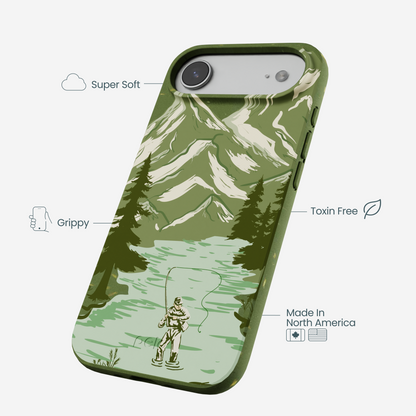 Forest Floor Morning Fishing iPhone Air Case