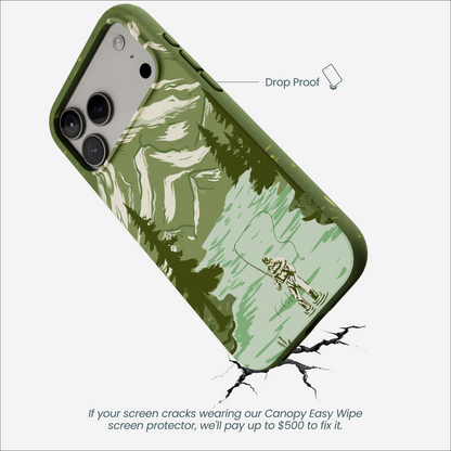 Forest Floor Morning Fishing iPhone 17 Pro Max Case